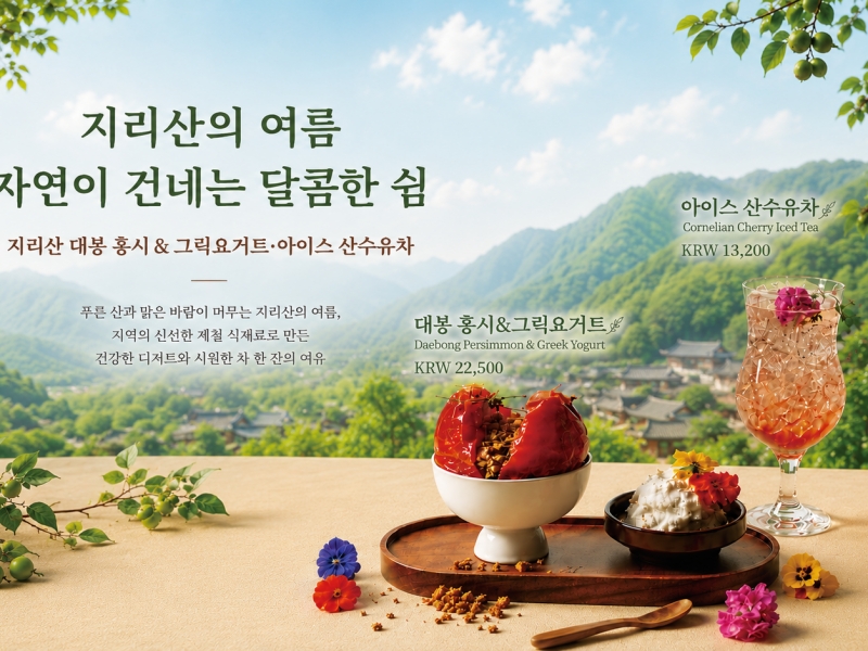 JIRISAN SUMMER DESSERT (시...